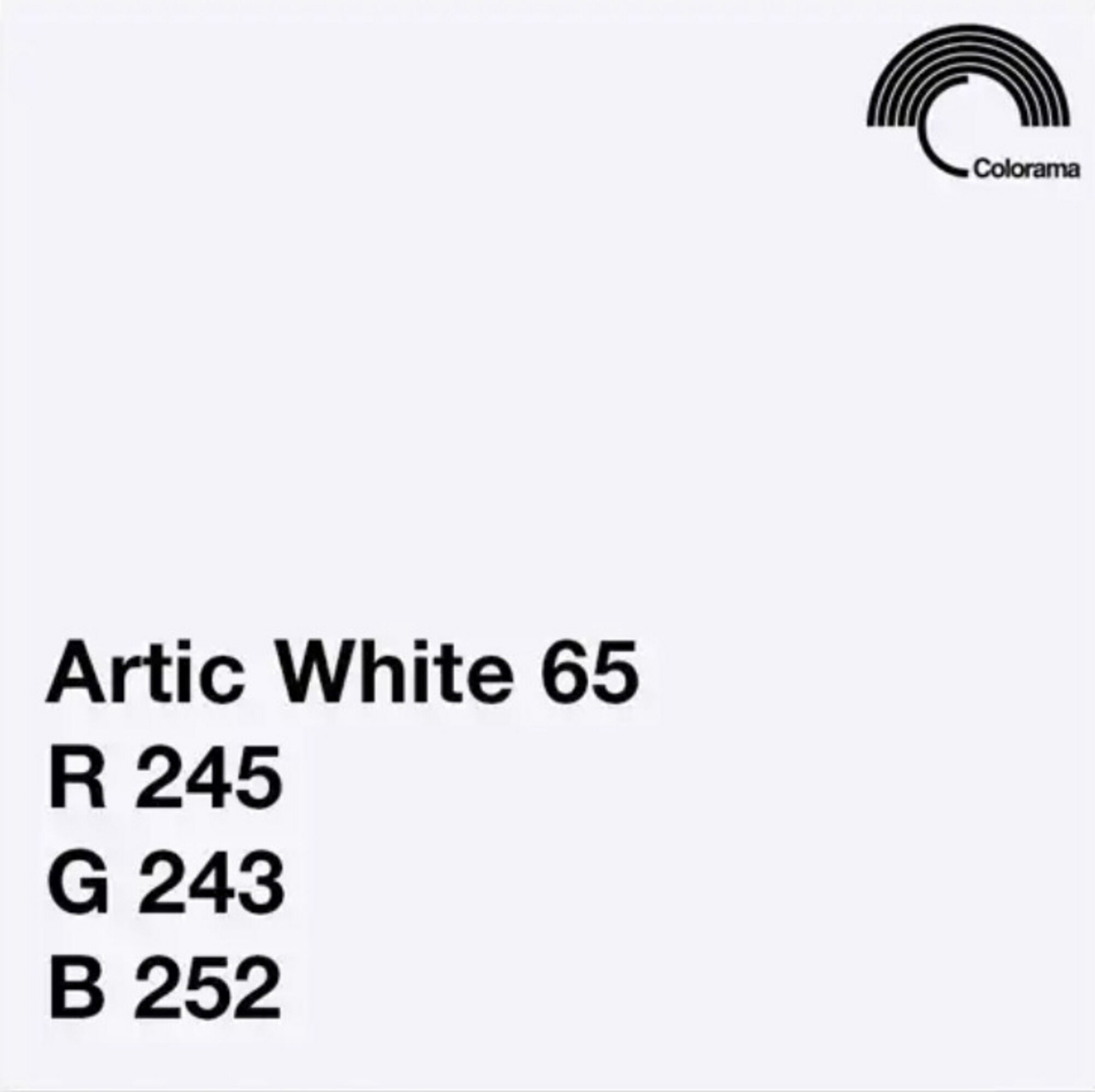 Colorama #565 Arctic White 1.35x11m