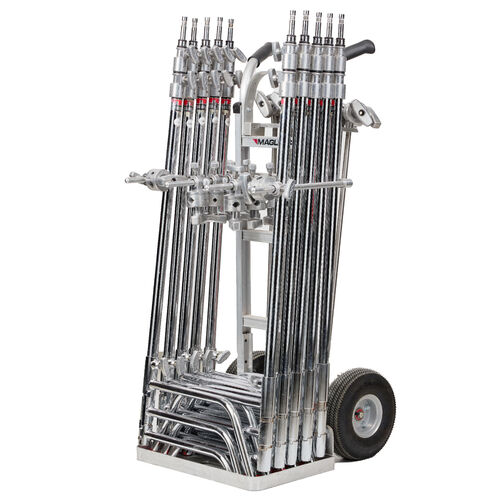 10x C-Stand 40" w/ Sliding Leg + Cart