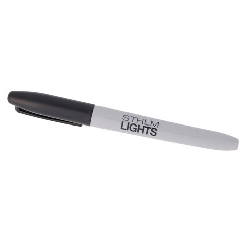 Merch: STHLM Lights - Sharpie Black