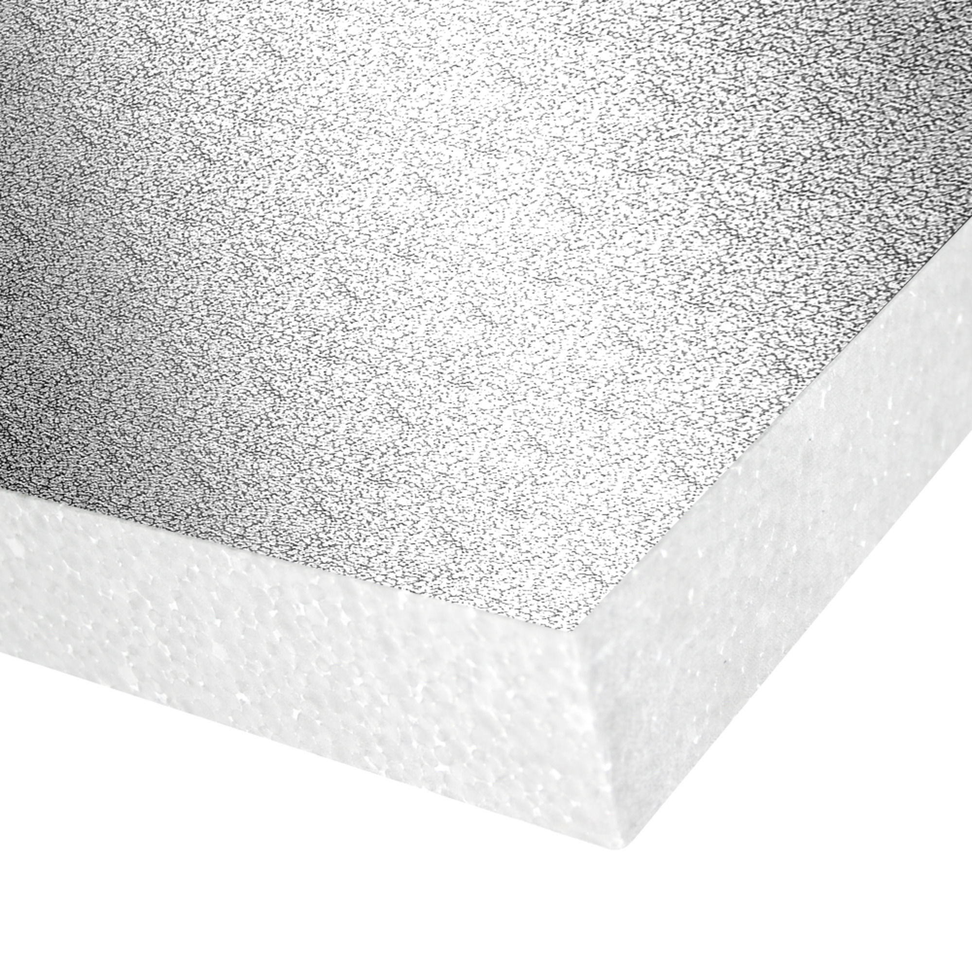 Polyboard / Frigga 0.6x1.2m DC200 Soft Silver / White