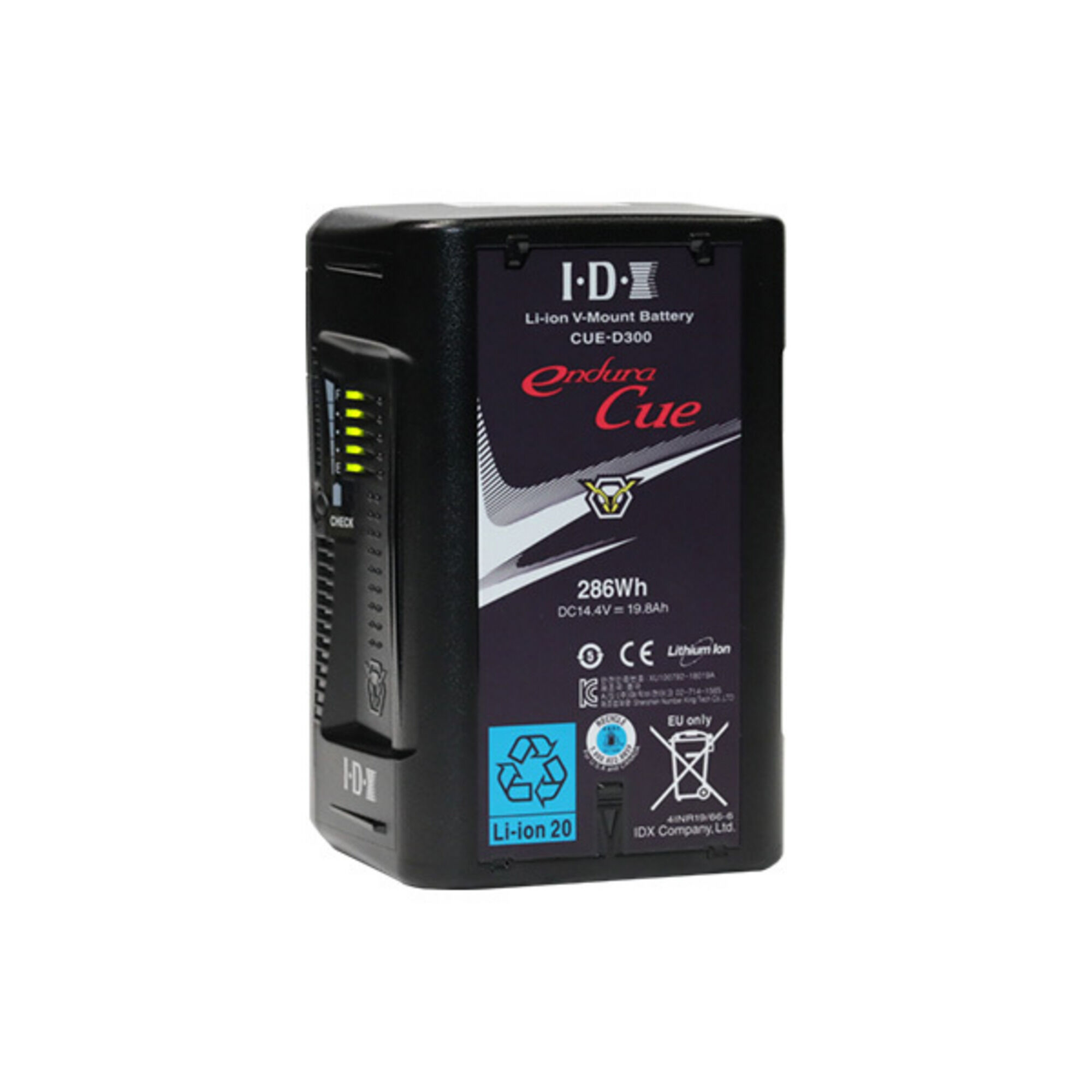Battery V-Mount IDX CUE-D300 286Wh