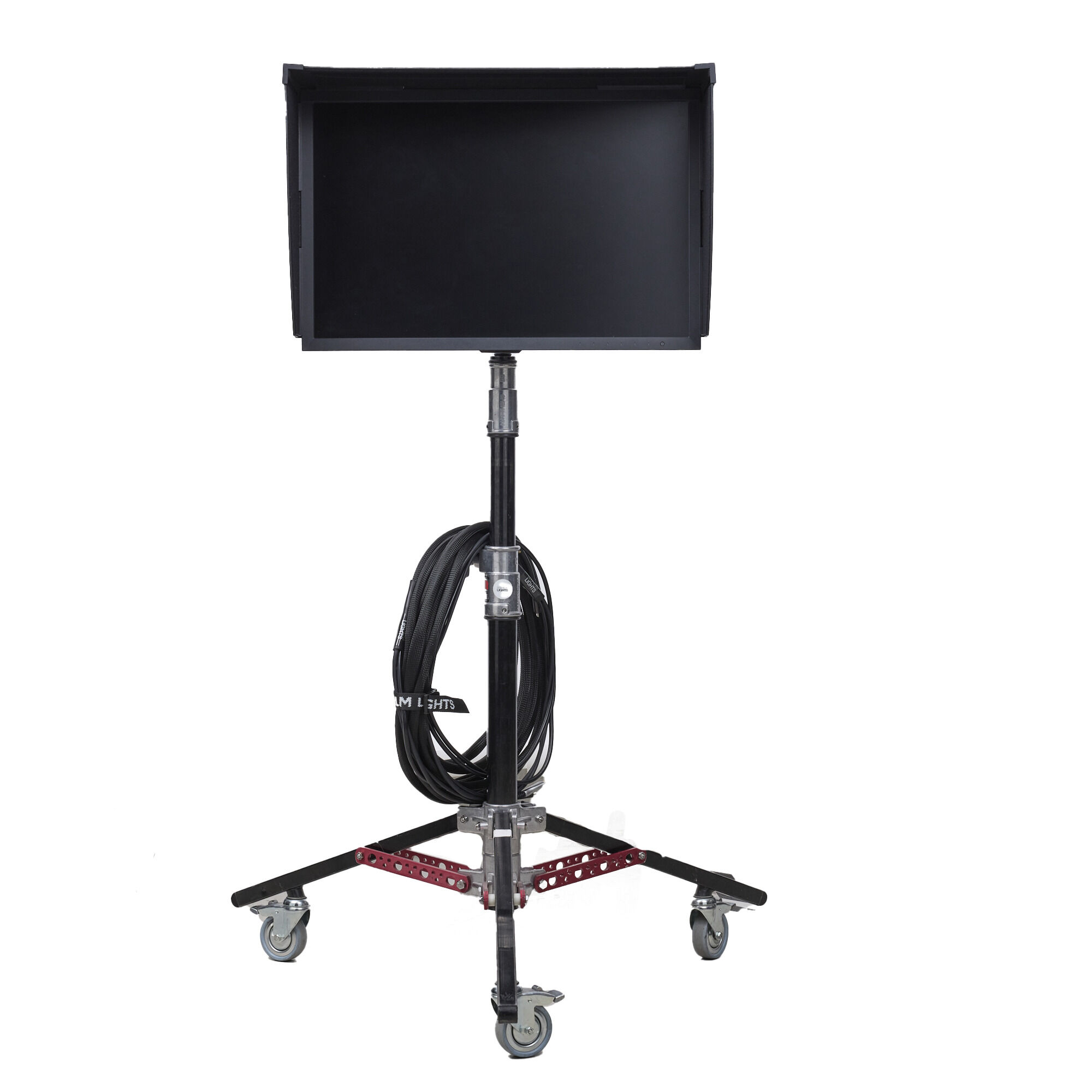 Eizo 24" w/ Hood + Monitor Stand