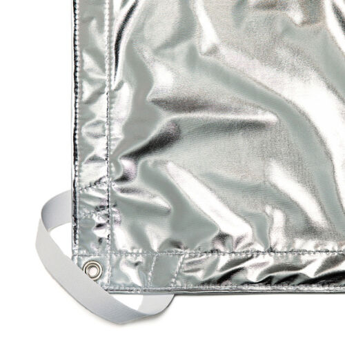 6x6' Silver Lame
