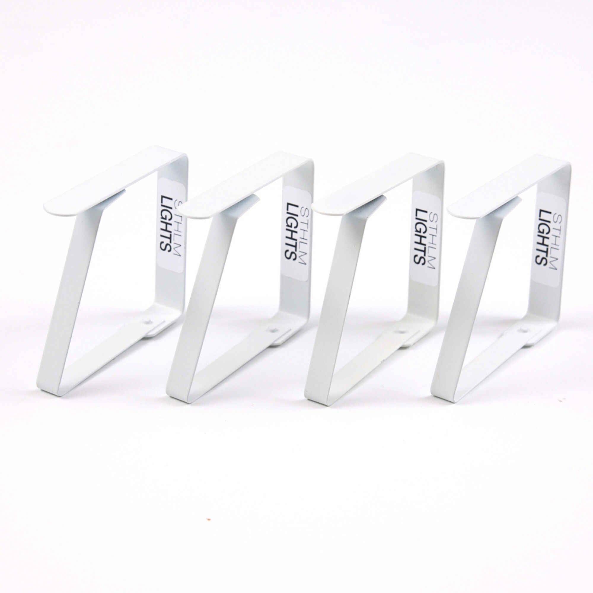Tablecloth Clips White (Set of 4)
