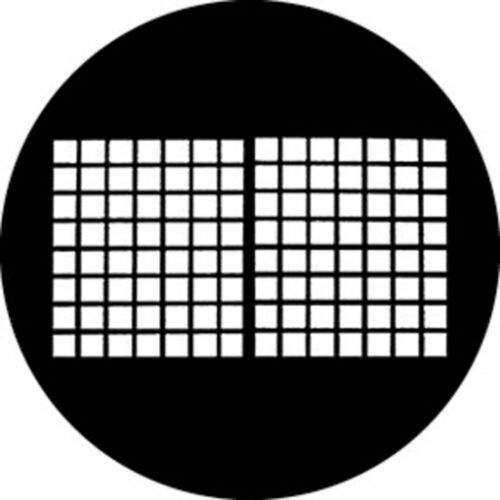 Rosco Standard Steel Gobo #78489 - Warehouse Window