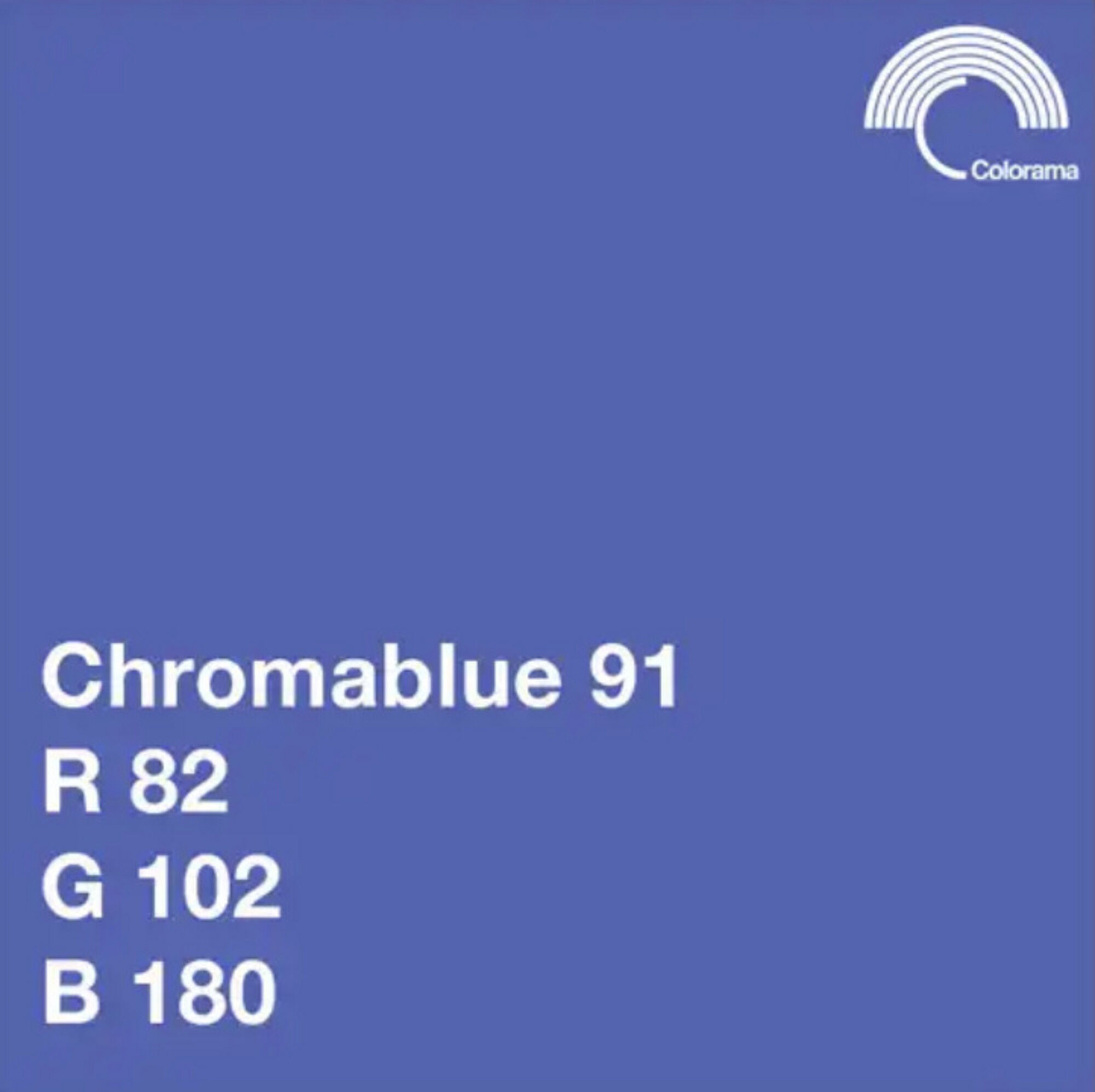 Colorama #191 Chromablue 2.72x11m