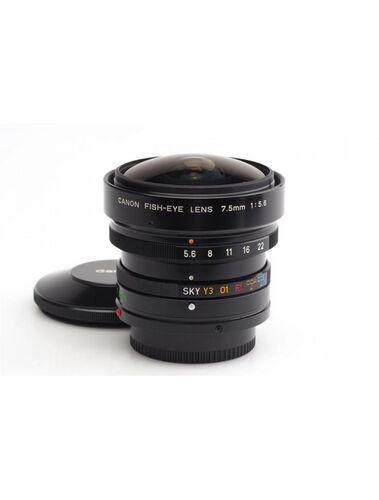 Canon nFD 7.5mm Fisheye