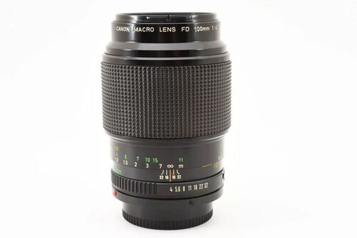 Canon nFD 100mm f/4 Macro