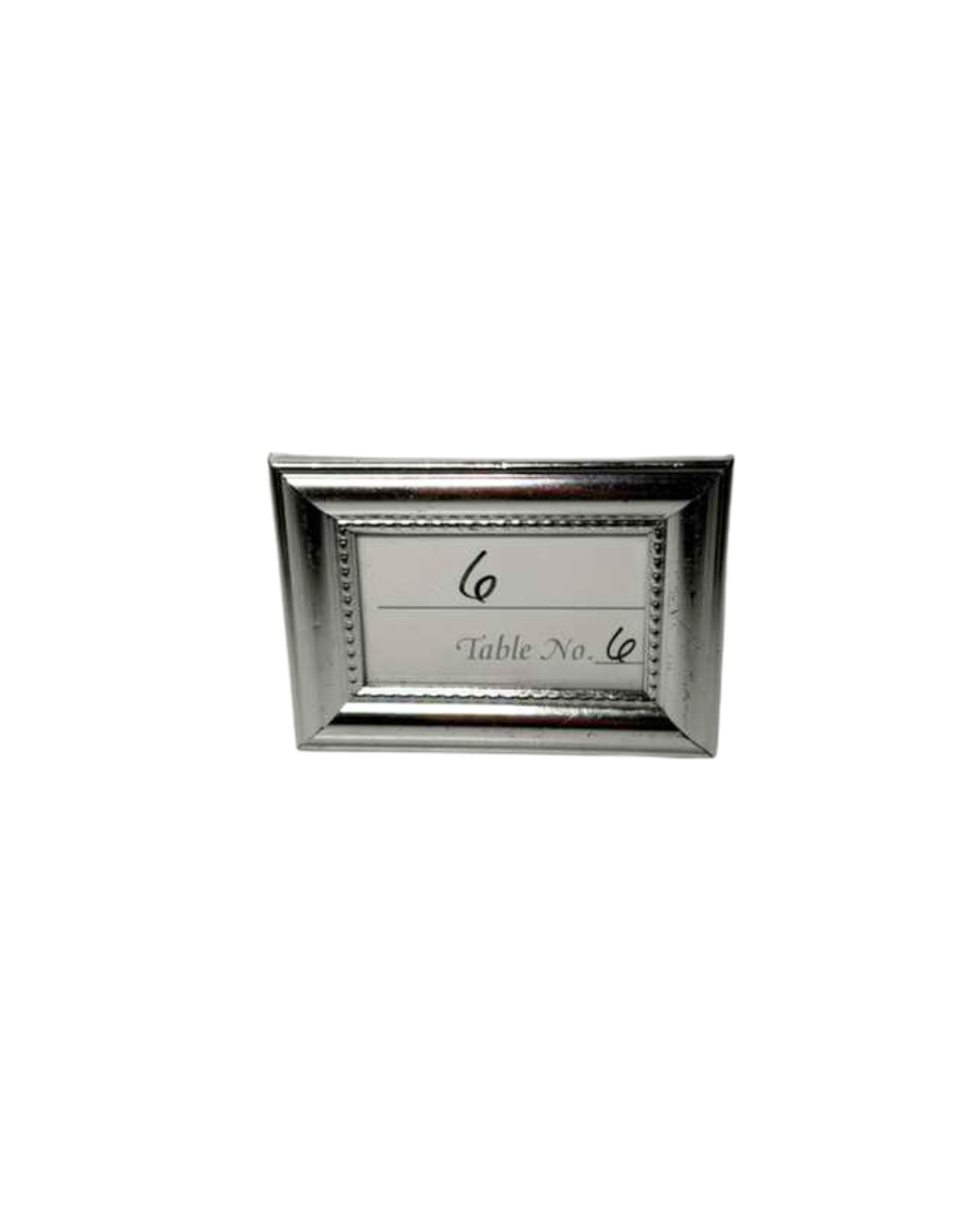Silver Mini Frame Table Numbers Set (1-20) | Wedding, party and event ...
