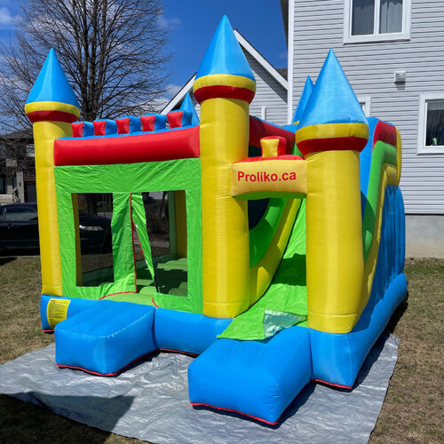 Jeux Gonflable Ch&acirc;teau Multicolore