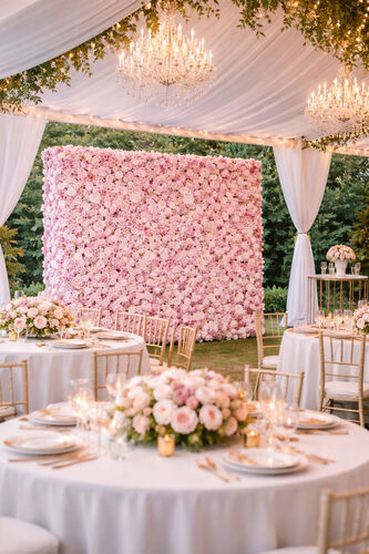 Mur de fleur