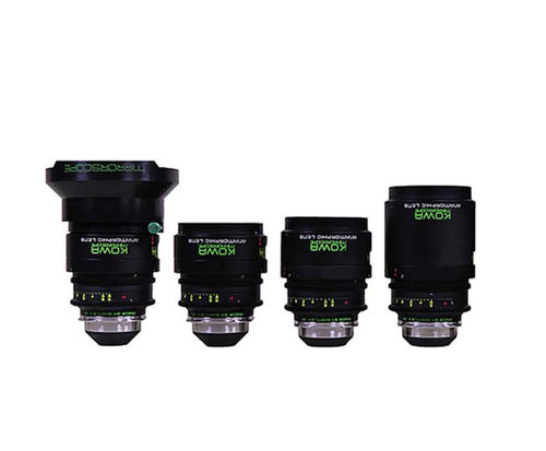 Kowa 2x Anamorphic Mirrorscope Lenses — Greenwood Cinema Rentals