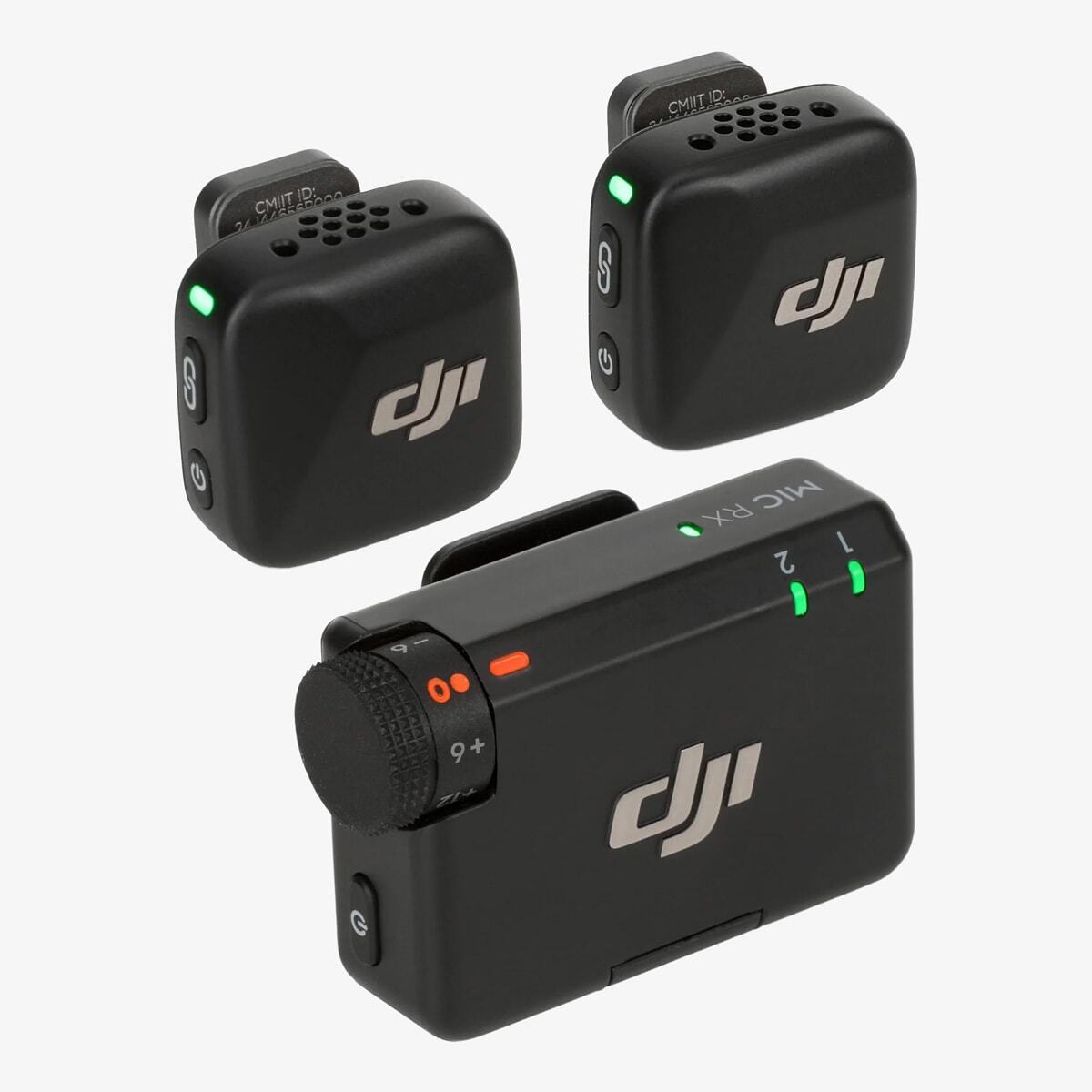 その他 DJI MIC MINI DJI Mic Mini ワイヤレスマイク 2TX+1RX+充電ケース