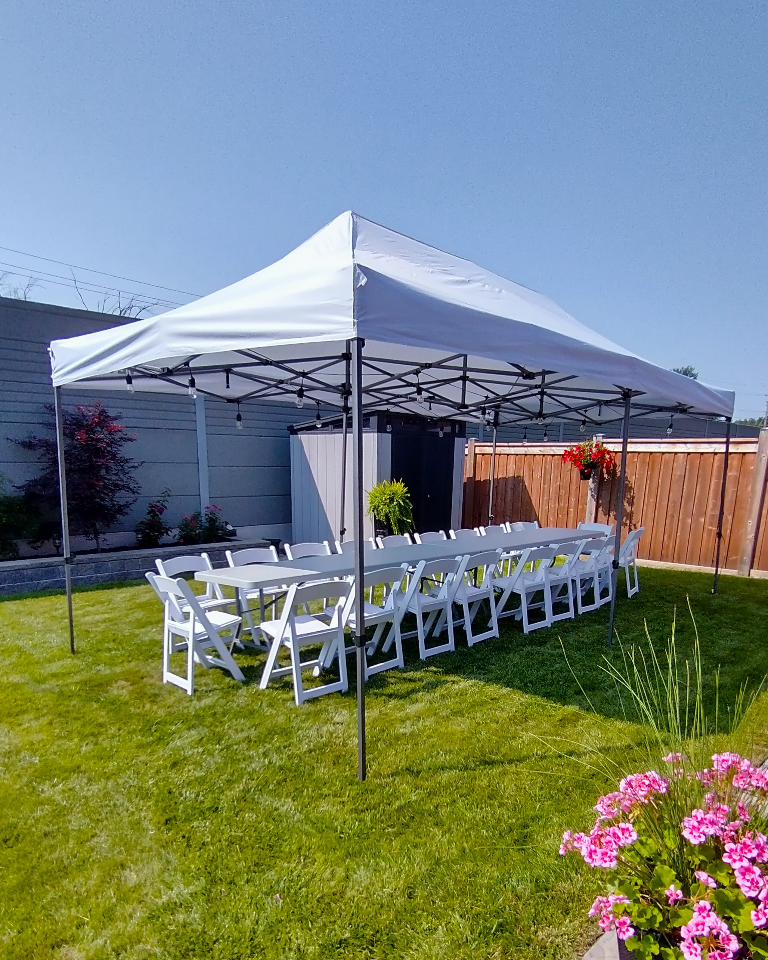 Pop-Up Party Tent - Barrie, Innisfil, Bradford, Alliston | Event Rental ...