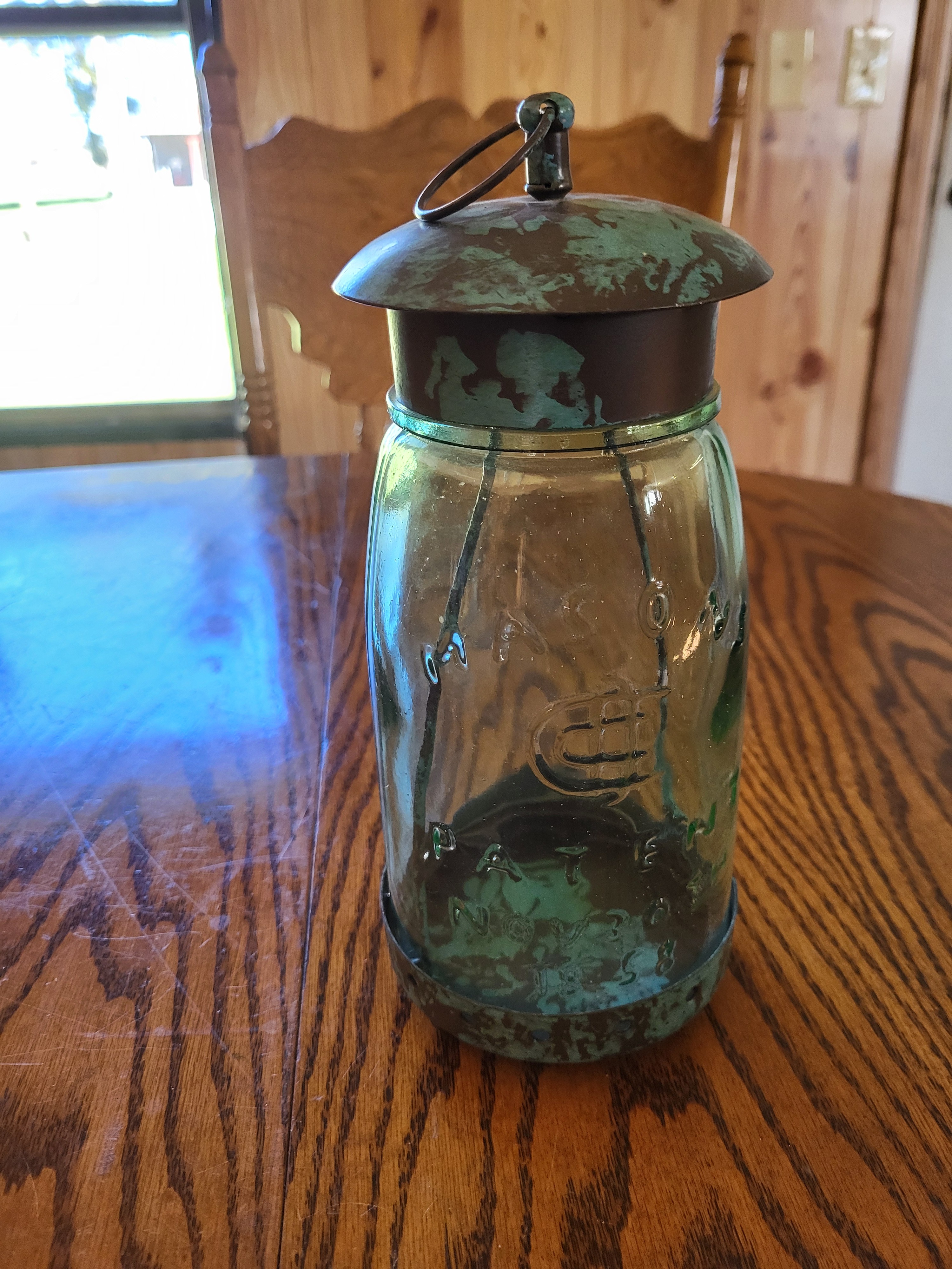 99 Ranch Lantern Turquoise Lantern | Civil War Ranch, LLC