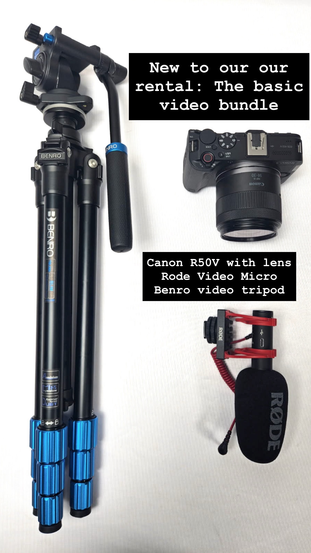 R50v Rig Canon R50V Compact Video Kit | Pro Camera Hawaii