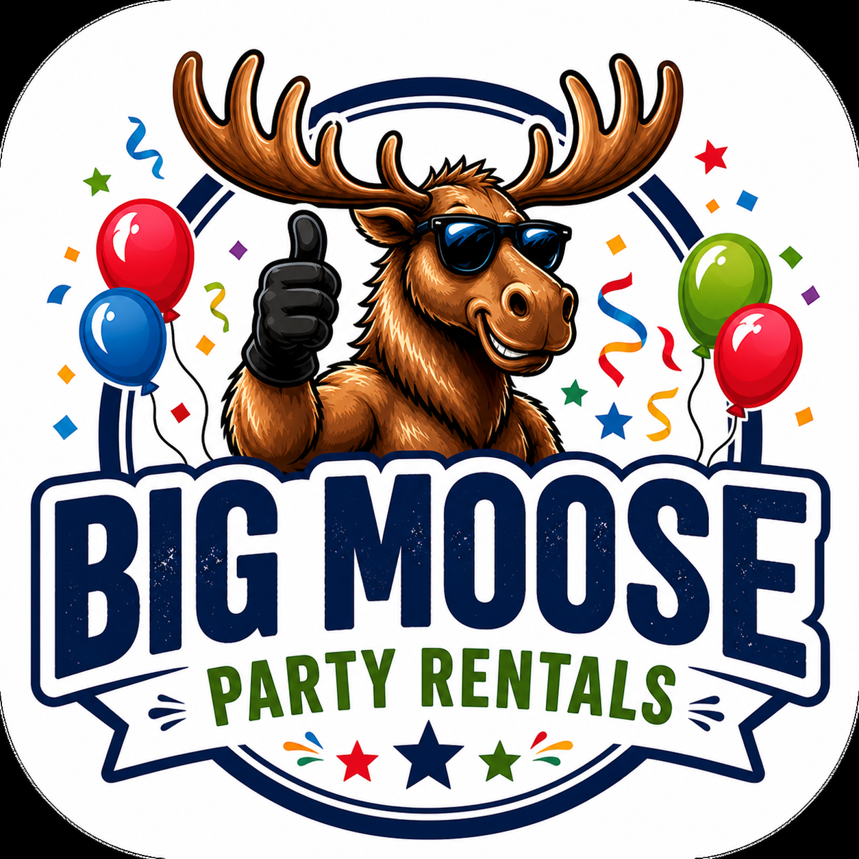 Big Moose Party Rental