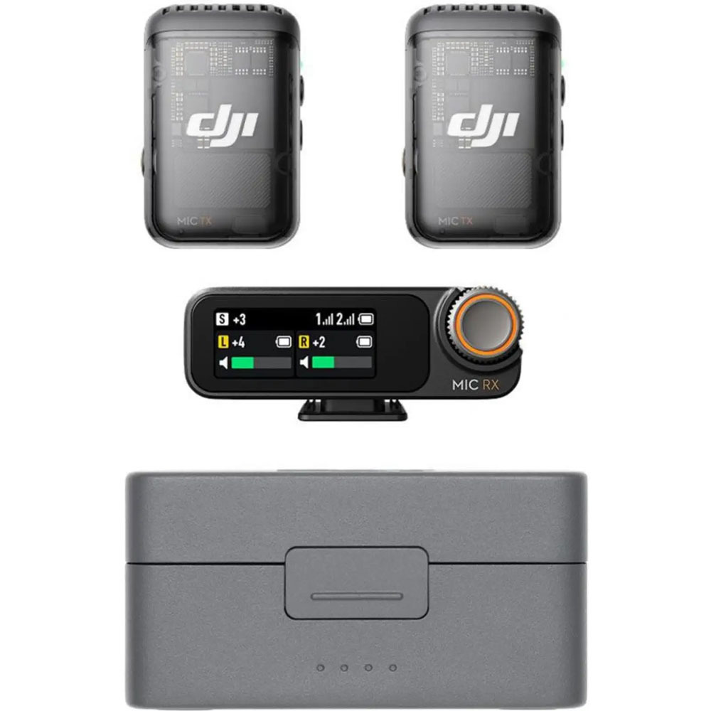 Радиосистема DJI Mic 2 (2 TX + 1 RX)
