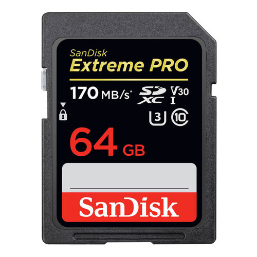 64GB Extreme PRO UHS-I SDXC SanDisk