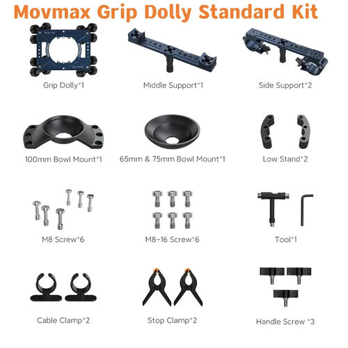 Слайдер Movmax Grip Dolly Standard Kit