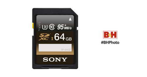 64GB Sony 90 MB/s 10 class