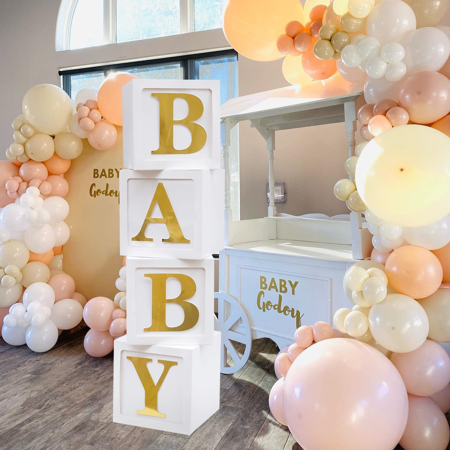 For Rent Baby Blocks with BABY Letter for Boy Girl Baby Shower Decor  Backdrop | Cobb Party Event Rentals - Balloons Tables Chairs \u0026 PhotoBooth, image size:1500x1500