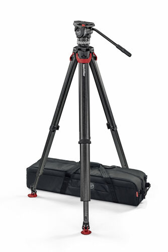 Sachtler Flowtech 75 carbon fiber tripod with Ace XL fluid head rental Toronto
