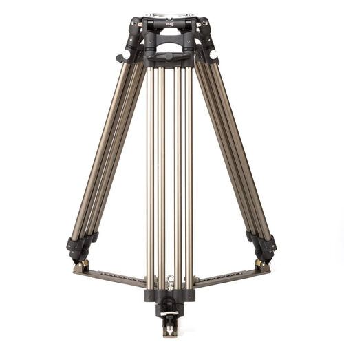 Heavy-duty Mitchell mount tripod for jib base and large camera rig rental Toronto