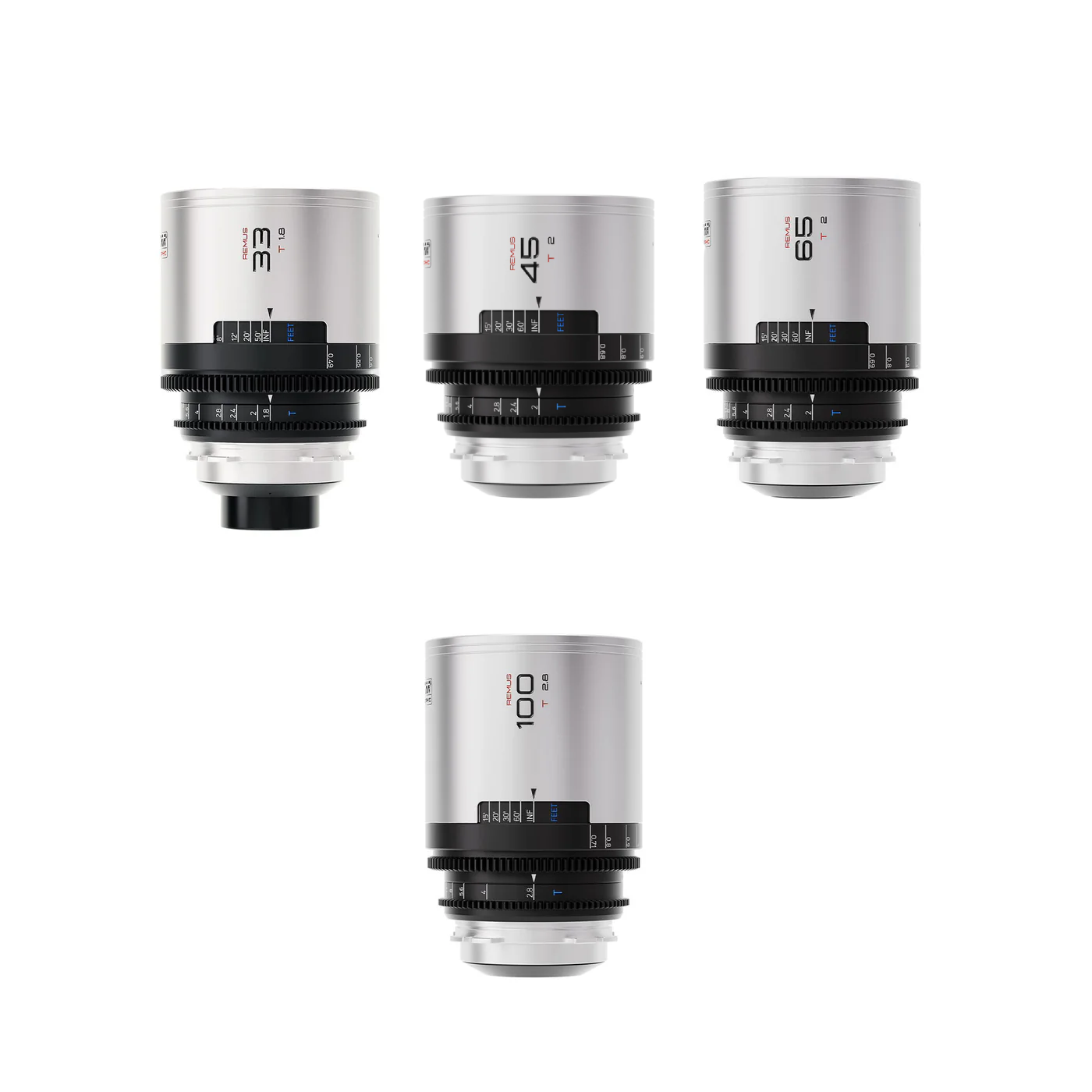 Blazar Remus 1.5x Anamorphic 4-Lens Set Rental Toronto | Camera
