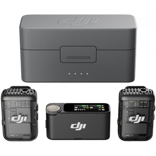 DJI Mic 2 two-person wireless microphone rental Toronto