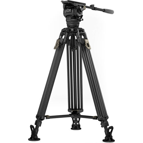 Tilta CT12 75mm cine fluid head with carbon fiber tripod rental Toronto