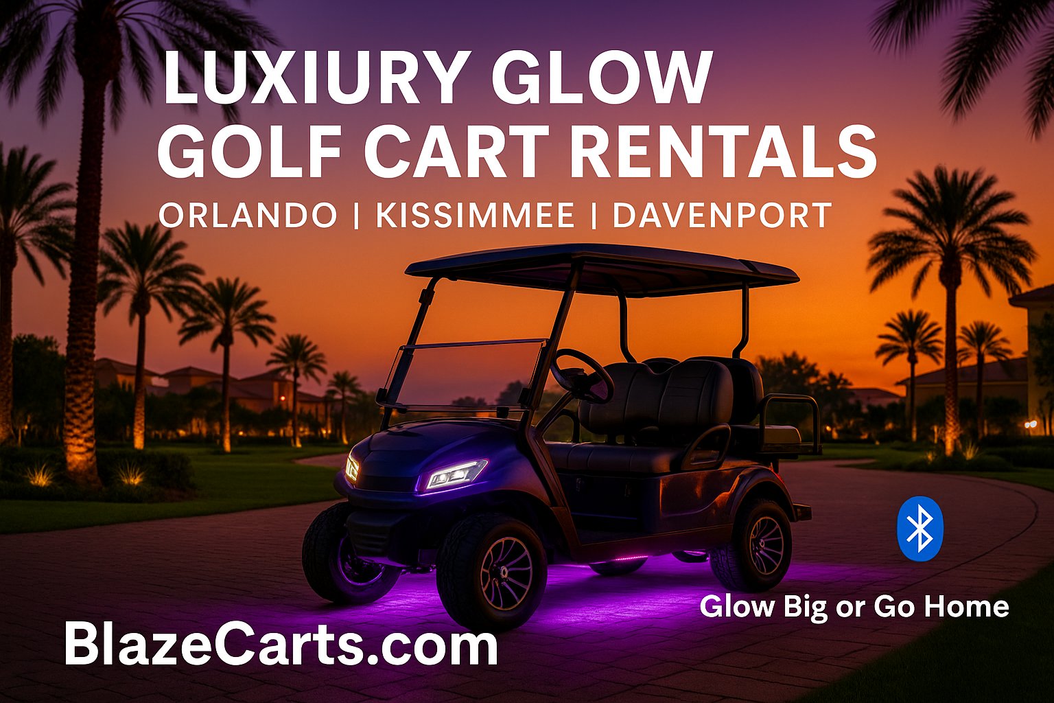 Picture of Golf Cart Rentals for Orlando Resorts, Vacation Homes & Events ...