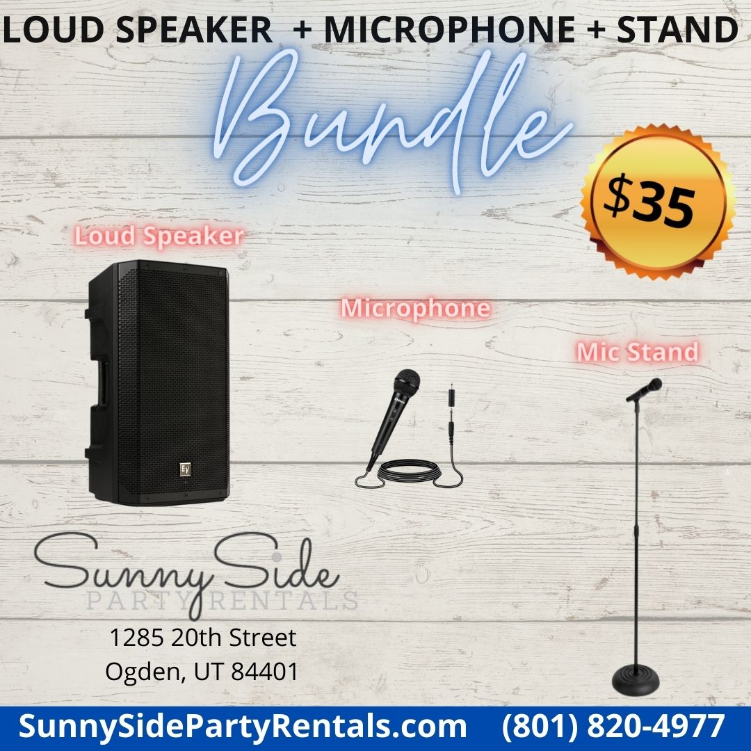 Sound Rack Sunny Sound Bundle Rental | Sunny Side Party Rentals | Sunny Side Party Rentals