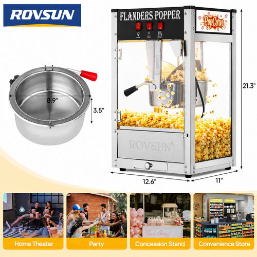 Popcorn machine available for event rental