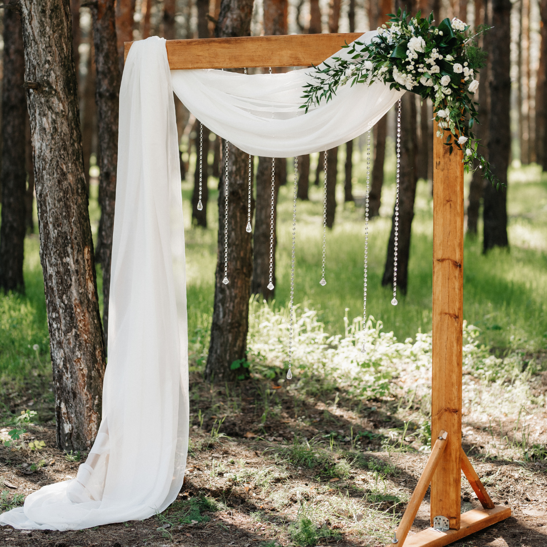 Wooden Frame Altar/Backdrop | Alluring Design Store | Luxury Wedding ...
