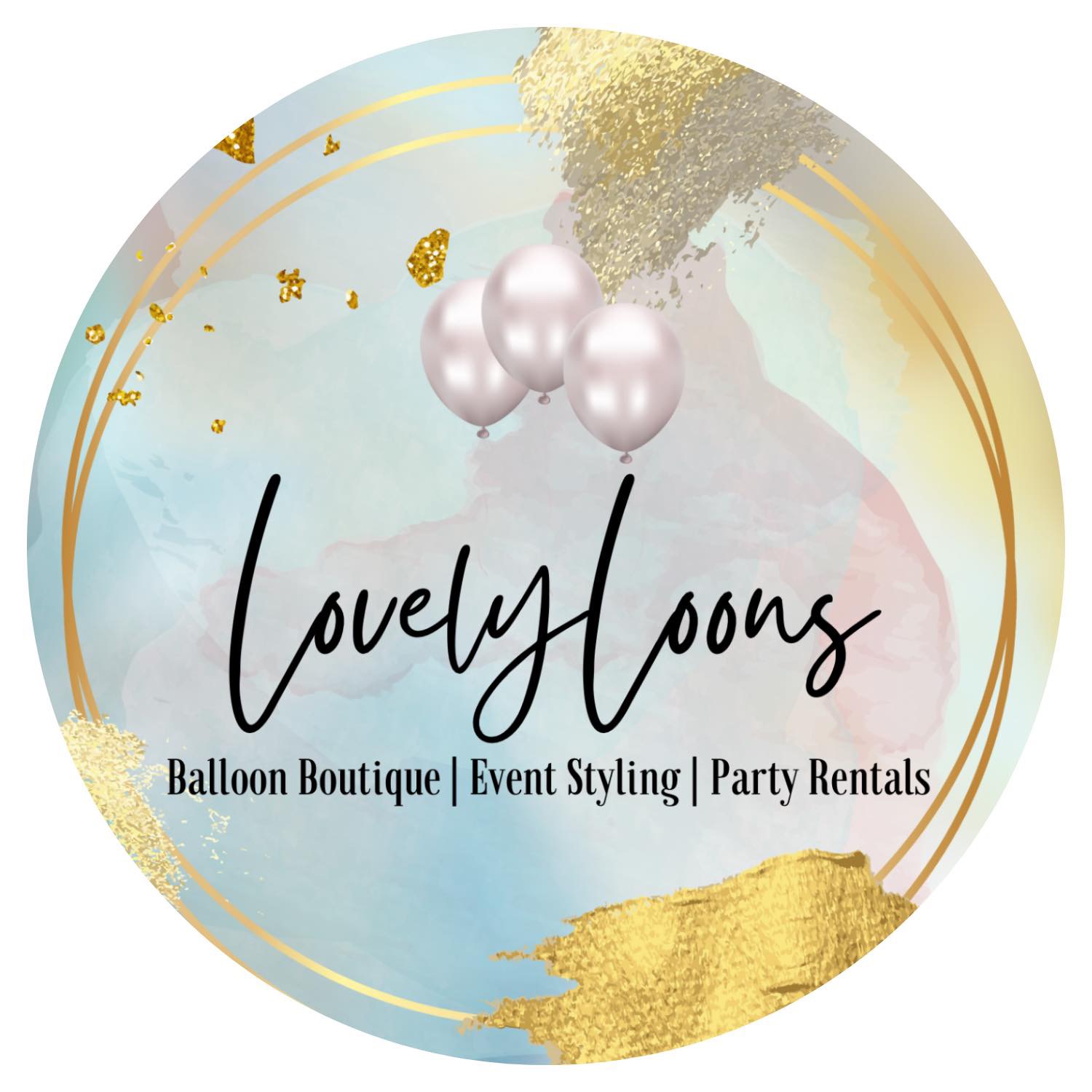 Lovelyloons Balloon boutique Event styling & party rentals