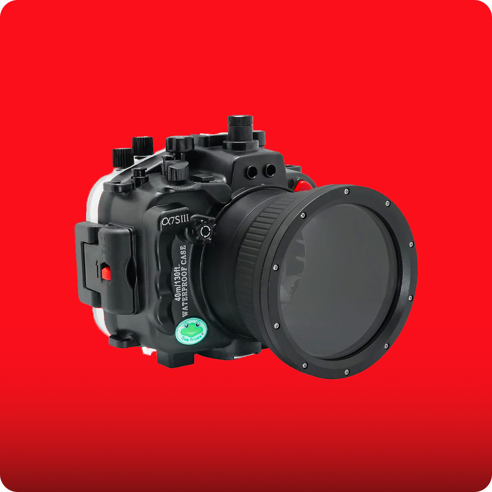SEAFROGS Sony A7S III 40M/130FT Underwater camera housing with Standard ...