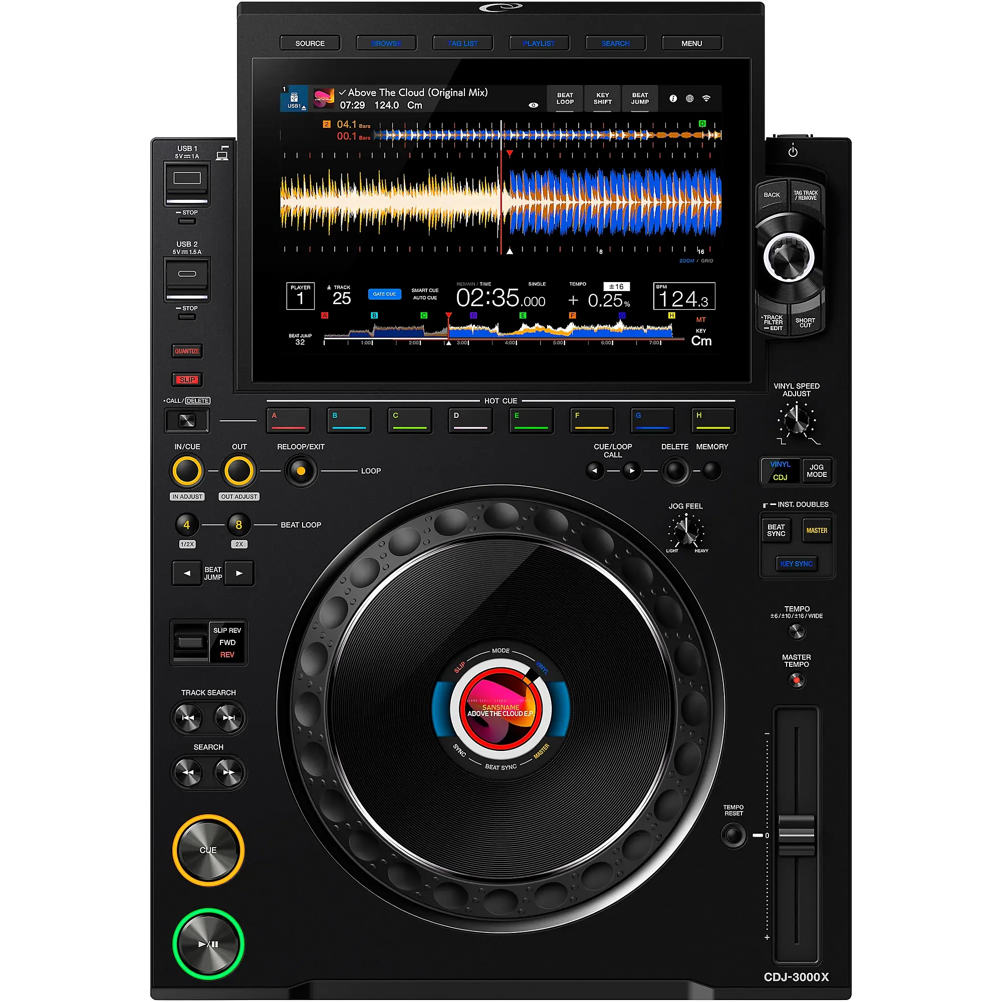 AlphaTheta CDJ-3000X Professional DJ Media Player | Backline