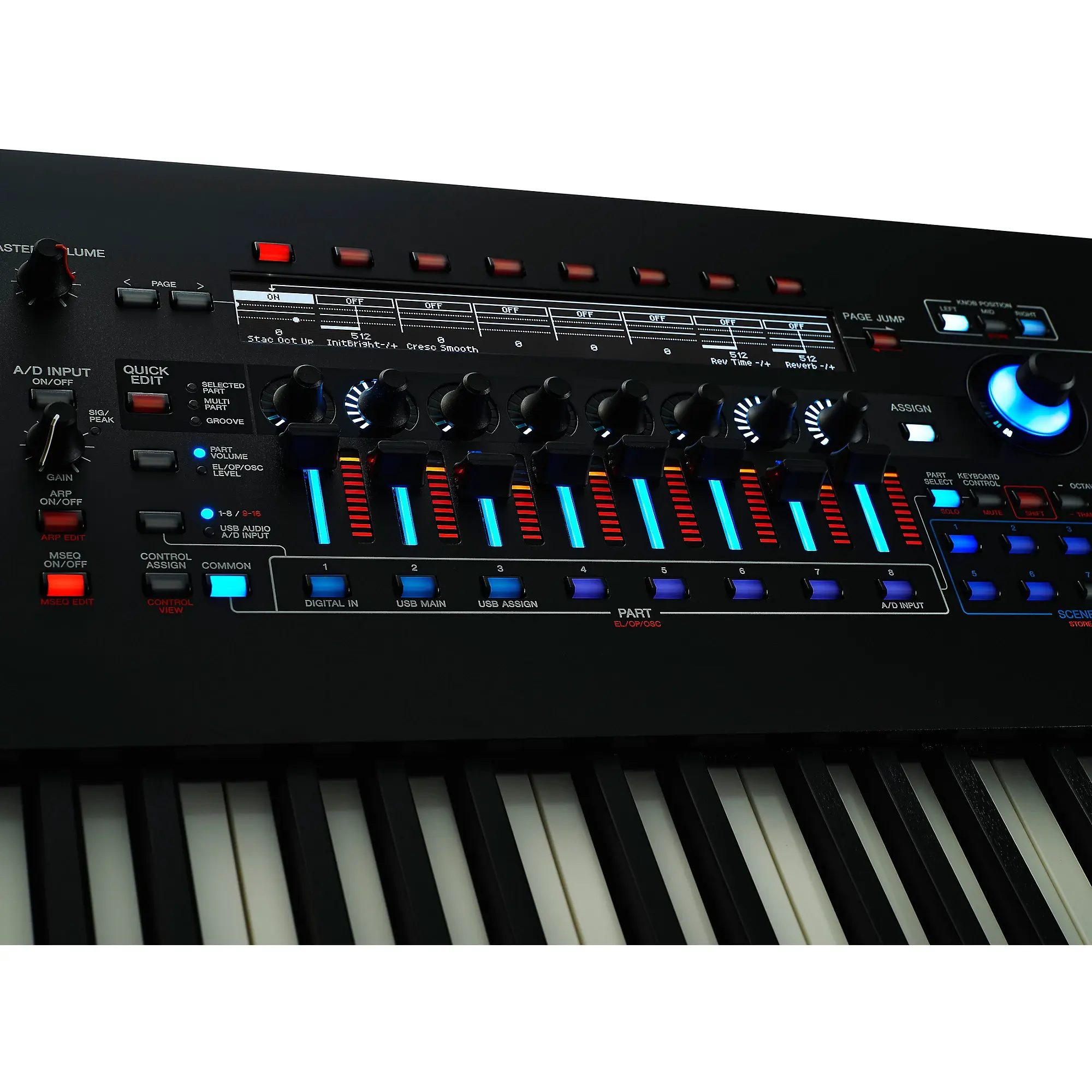 Yamaha MONTAGE M7 76-Key Synthesizer | Backline Rental Instruments