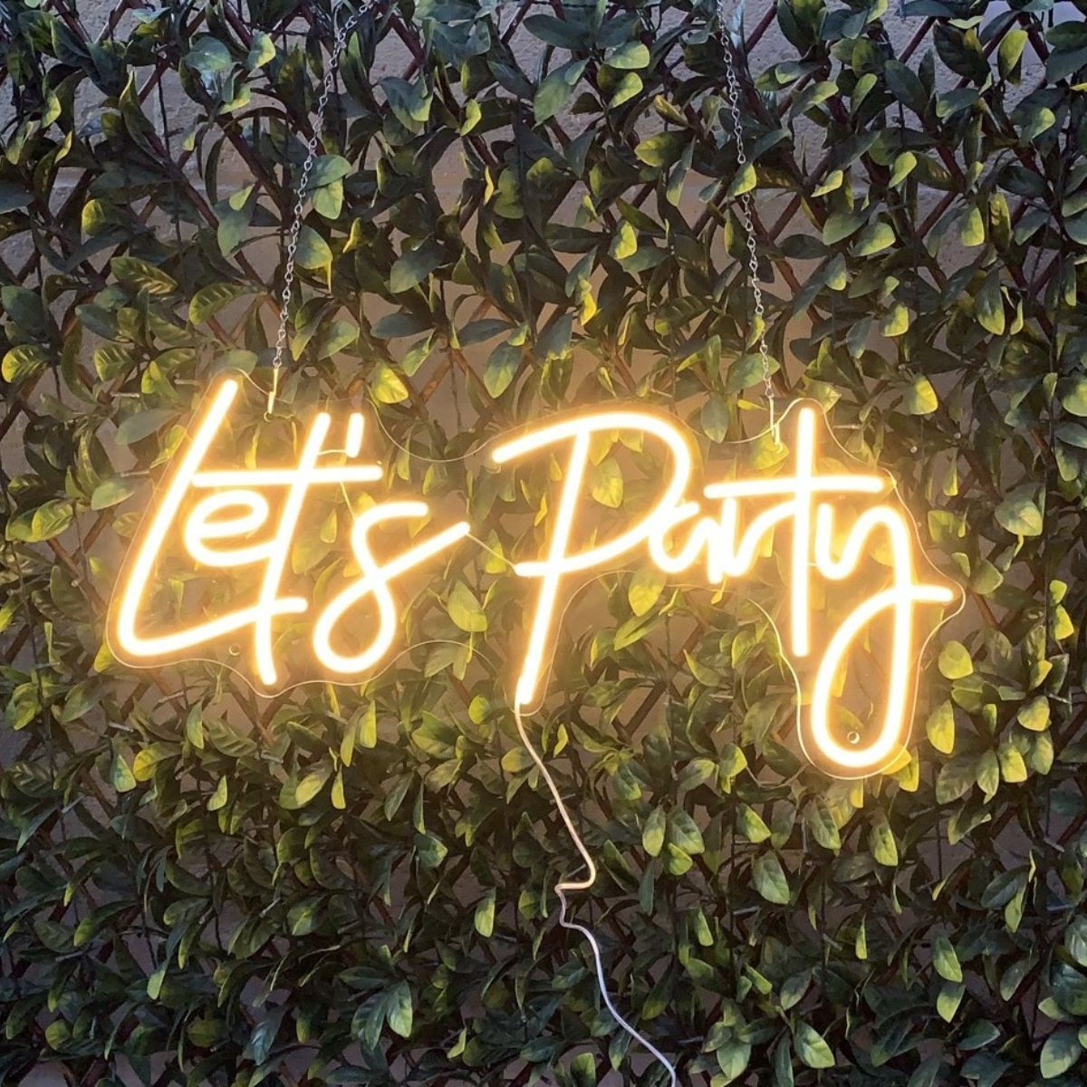 Let's Sign In Let's Party - Neon Sign | Luxury Wedding Styling Bristol | Wedding ...
