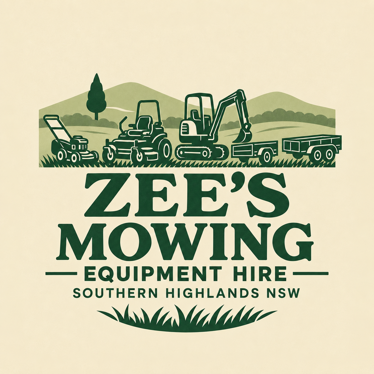 Zee's Mowing & Equipment Hire